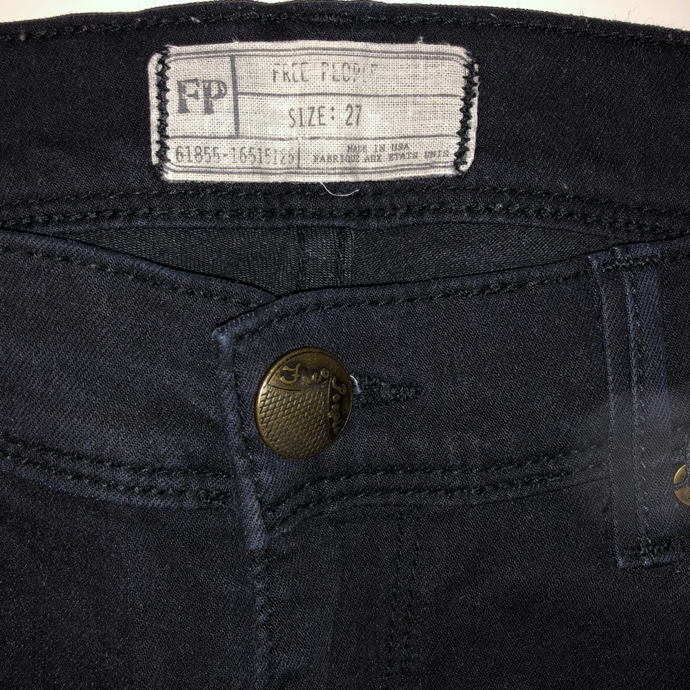 Black Free People Jeans